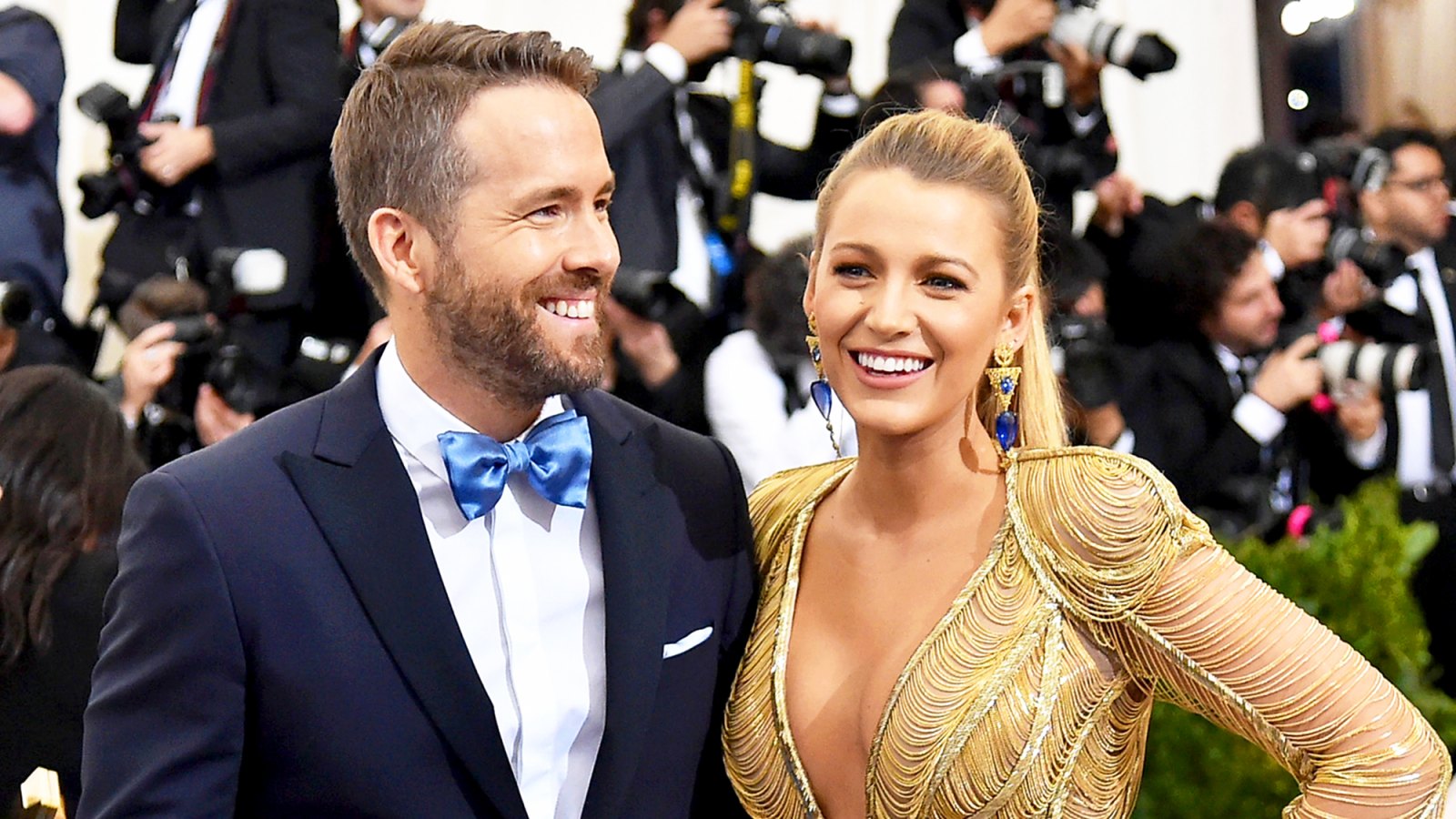 Ryan Reynolds and Blake Lively attend the "Rei Kawakubo/Comme des Garcons: Art Of The In-Between" Costume Institute Gala at Metropolitan Museum of Art on May 1, 2017 in New York City.