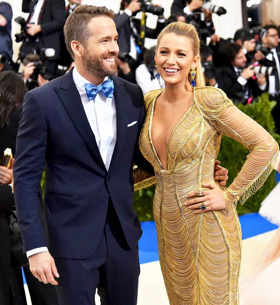 Ryan Reynolds and Blake Lively attend the 
