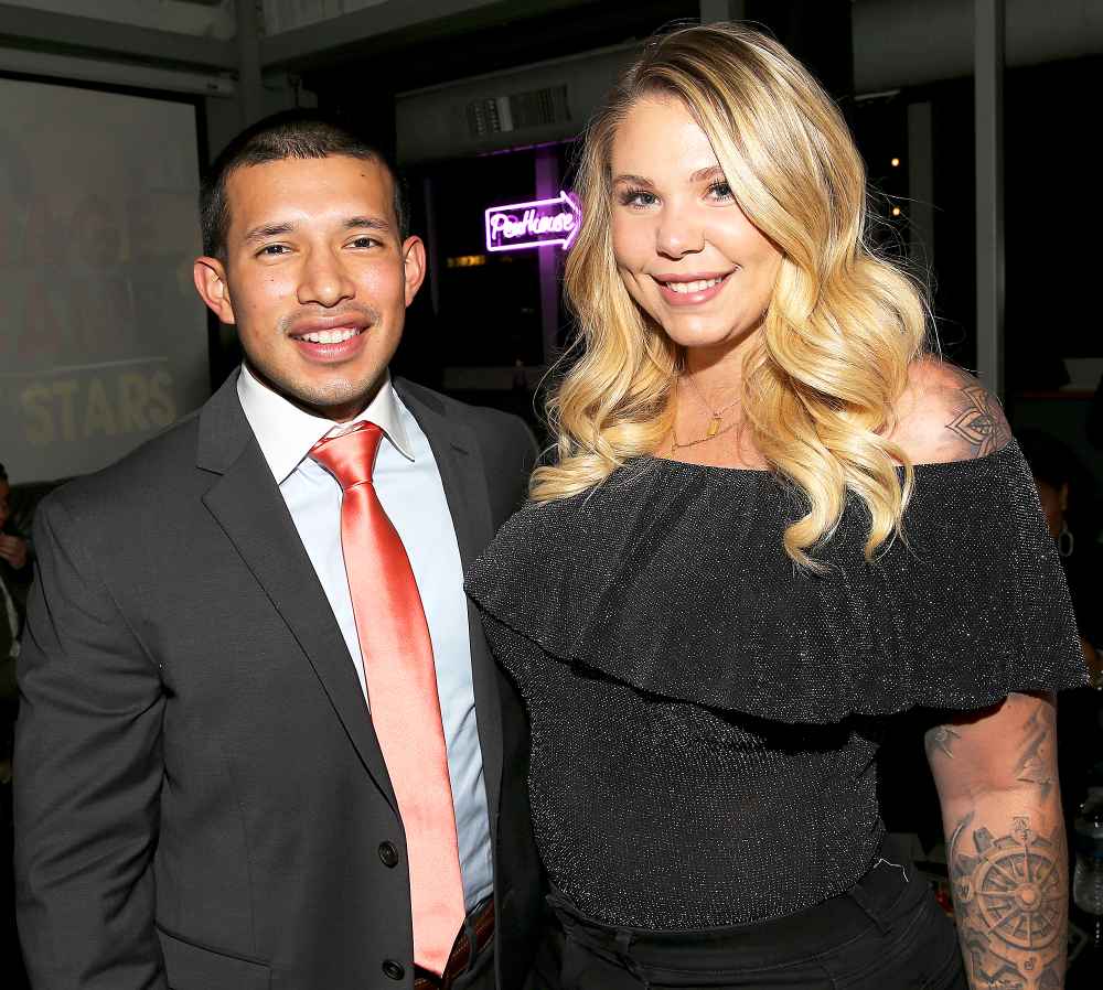 Javi Marroquin and Kailyn Lowry attend the exclusive premiere party for Marriage Boot Camp Reality Stars Season 9 hosted by WE tv on October 12, 2017 in New York City.