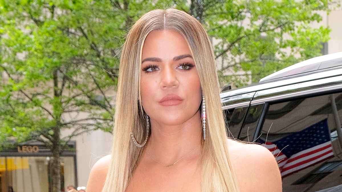 Khloe Kardashian arrives at the NBC Universal Upfronts in New York City on May 15, 2017.