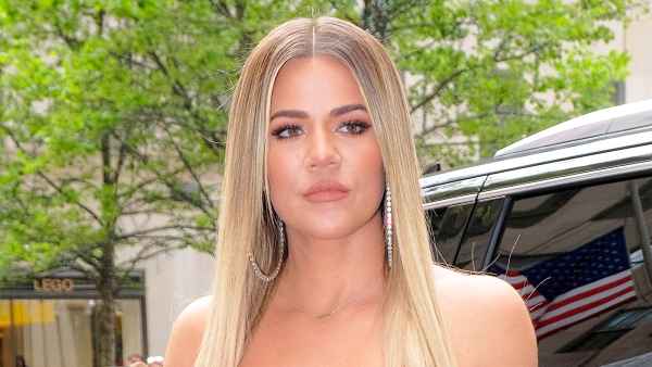 Khloe Kardashian arrives at the NBC Universal Upfronts in New York City on May 15, 2017.