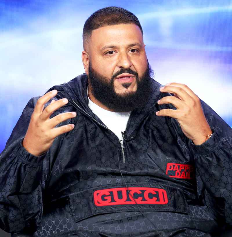 DJ Khaled during The Four onstage during the FOX portion of the 2018 Winter Television Critics Association Press Tour in Pasadena, California.