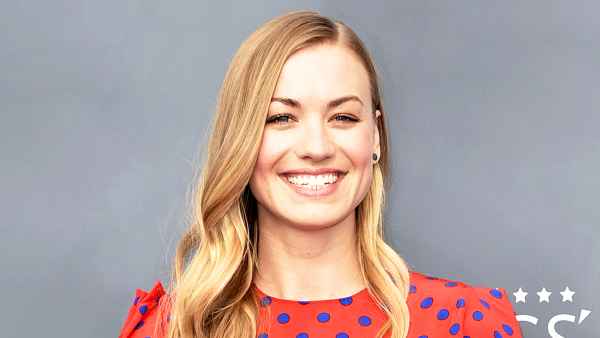 Yvonne Strahovski attends The 23rd Annual Critics' Choice Awards at The Barker Hanger in Santa Monica, California.