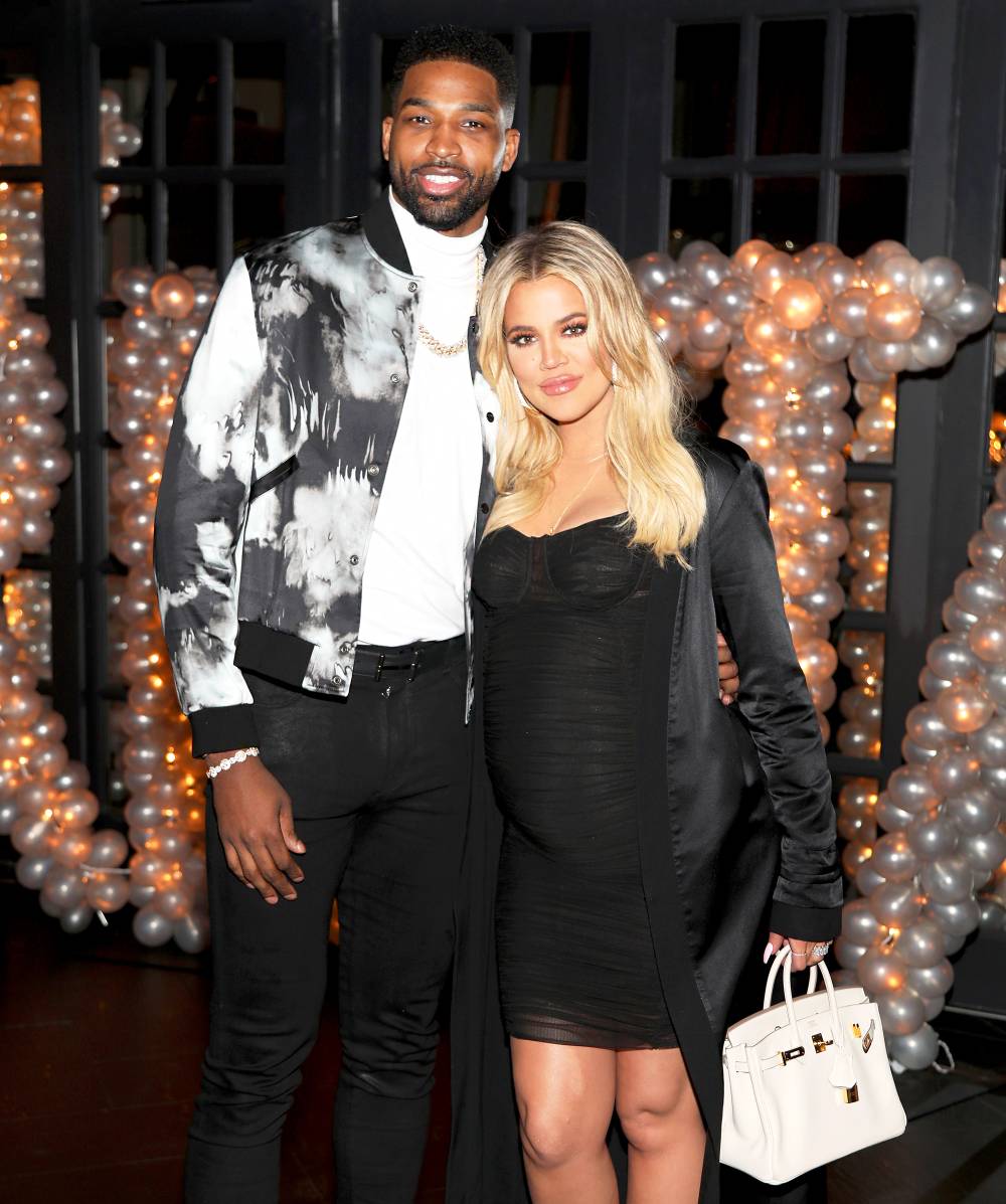 Tristan Thompson and Khloe Kardashian celebrates Tristan Thompson's Birthday at Beauty & Essex on March 10, 2018 in Los Angeles, California.
