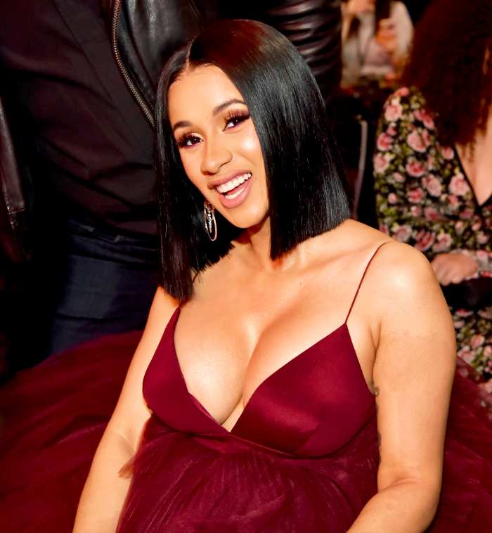 Cardi B attends the 2018 iHeartRadio Music Awards which broadcasted live on TBS, TNT, and truTV at The Forum in Inglewood, California.