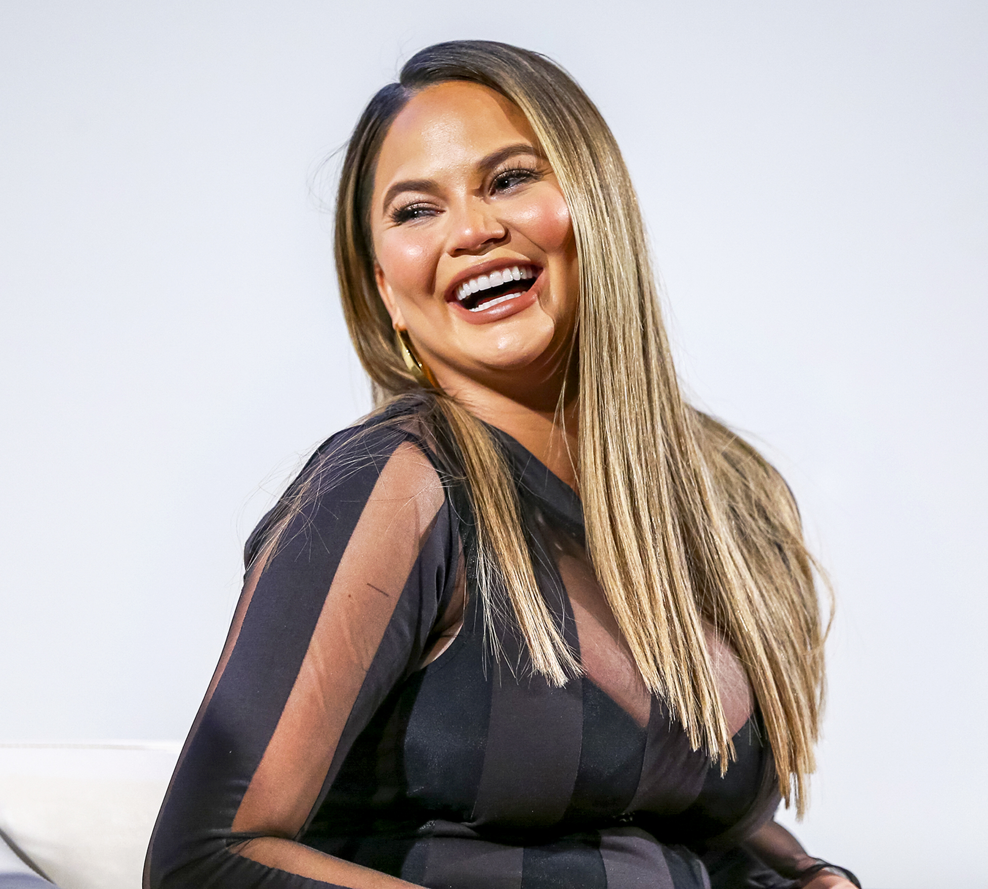 Chrissy Teigen attends Lip Sync Battle 2018 FYC Event Screening and Reception at Paramount Studios in Los Angeles, California.