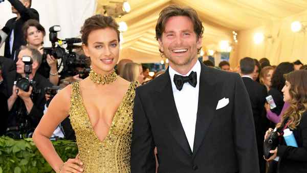 Irina Shayk and Bradley Cooper attend the Heavenly Bodies: Fashion & The Catholic Imagination Costume Institute Gala at The Metropolitan Museum of Art on May 7, 2018 in New York City.