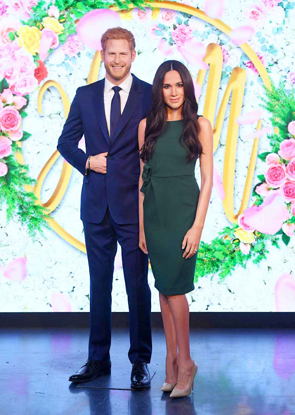 Madame Tussauds unveils a wax figure of Meghan Markle at Madame Tussauds London on May 9, 2018 ahead of her wedding to Prince Harry.