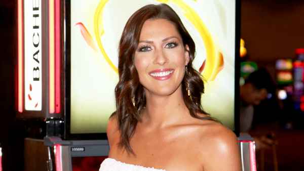 Becca Kufrin attends an unveiling of "The Bachelor" themed slot machine at the MGM Grand Hotel & Casino on May 17, 2018 in Las Vegas, Nevada.