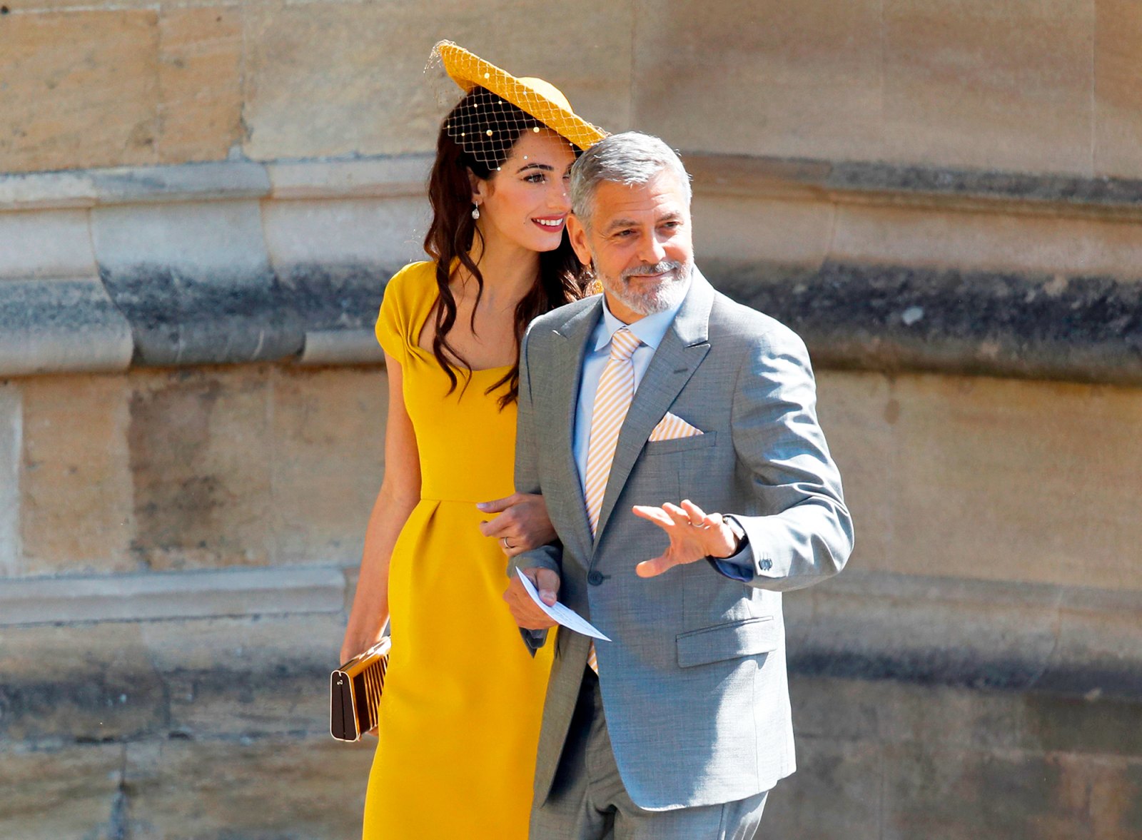 George Clooney and Amal Clooney Royal Wedding Gallery