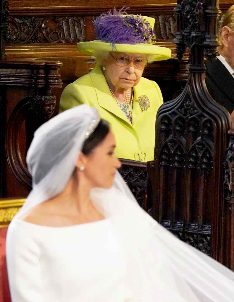 Queen Elizabeth and Meghan Markle Royal Wedding