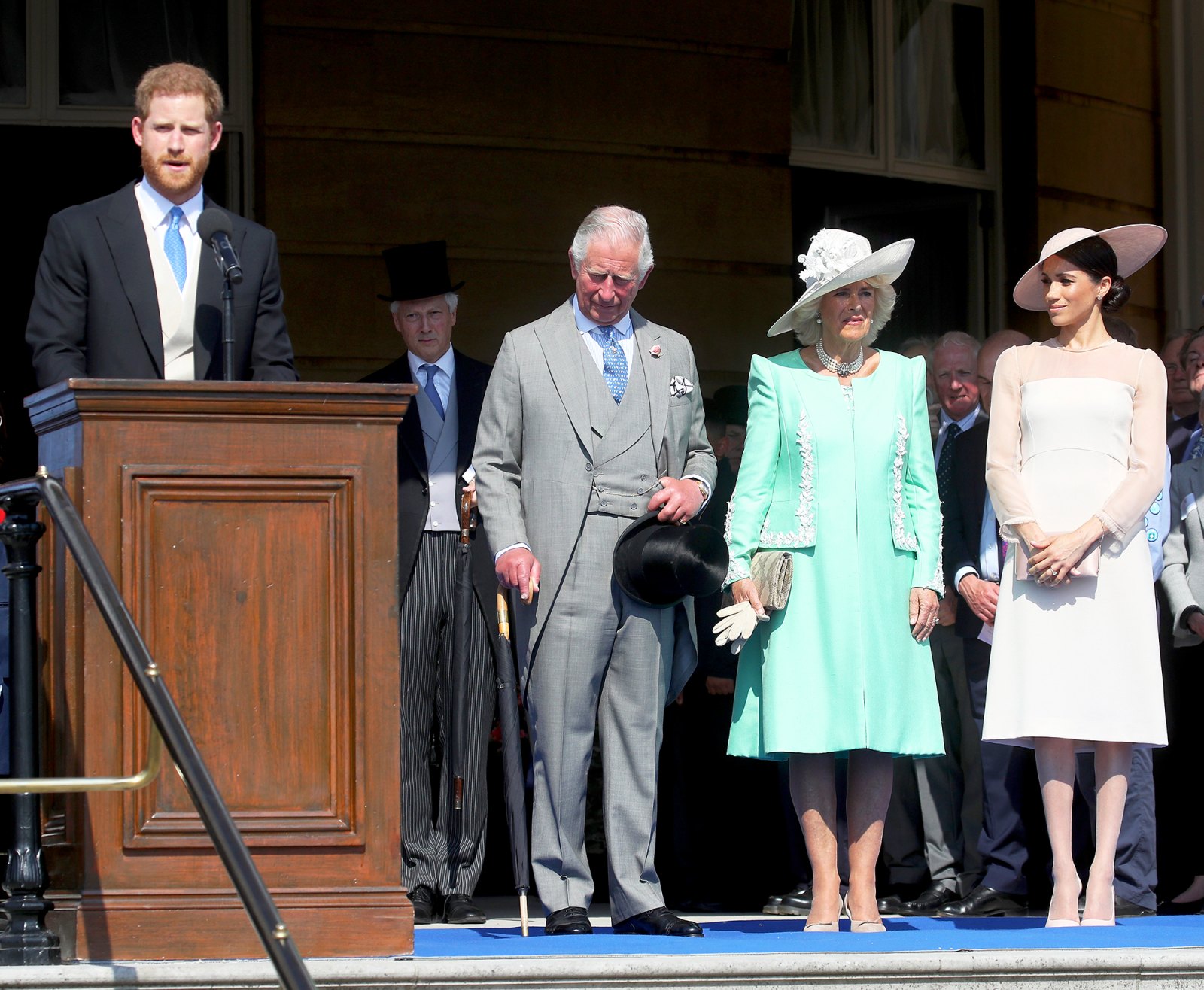 Prince Harry, Prince Charles, Meghan Markle and Camilla