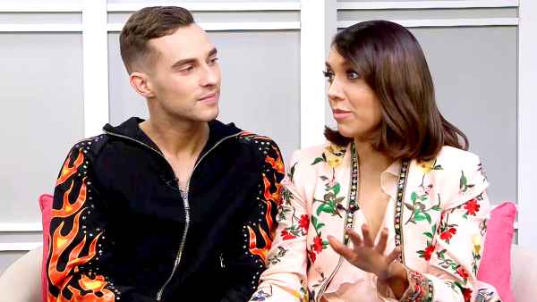 Adam Rippon and Jenna-Johnson