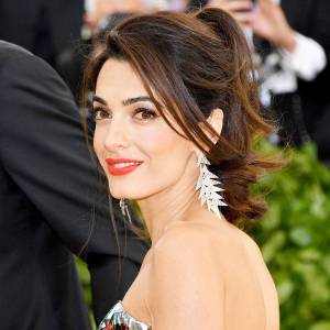 Amal Clooney Met Gala 2018 Wildest Hair and Makeup