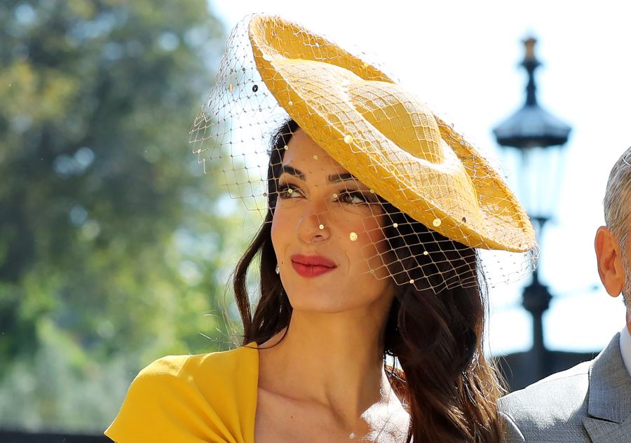 Amal Clooney, Wildest Fascinators, Royal Wedding