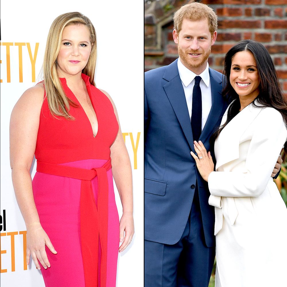 Amy Schumer, Prince Harry, and Meghan Markle