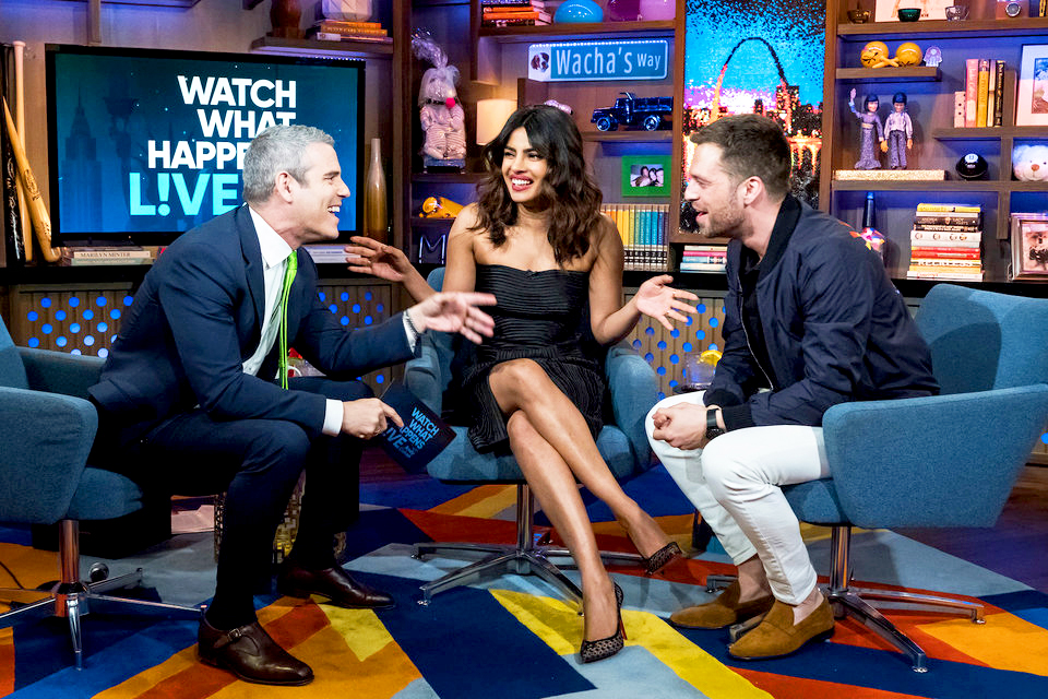 Priyanka Chopra and Sebastian Stan on ‘Watch What Happens Live with Andy Cohen‘