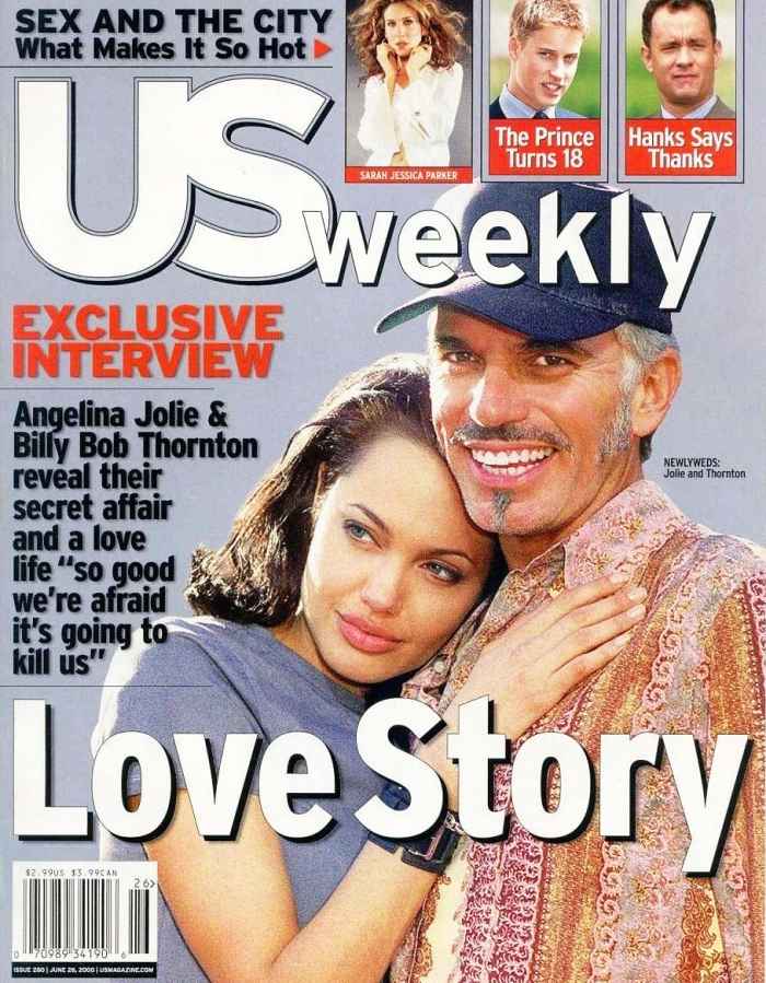 Angelina Jolie Billy Bob Thornton Us Weekly cover