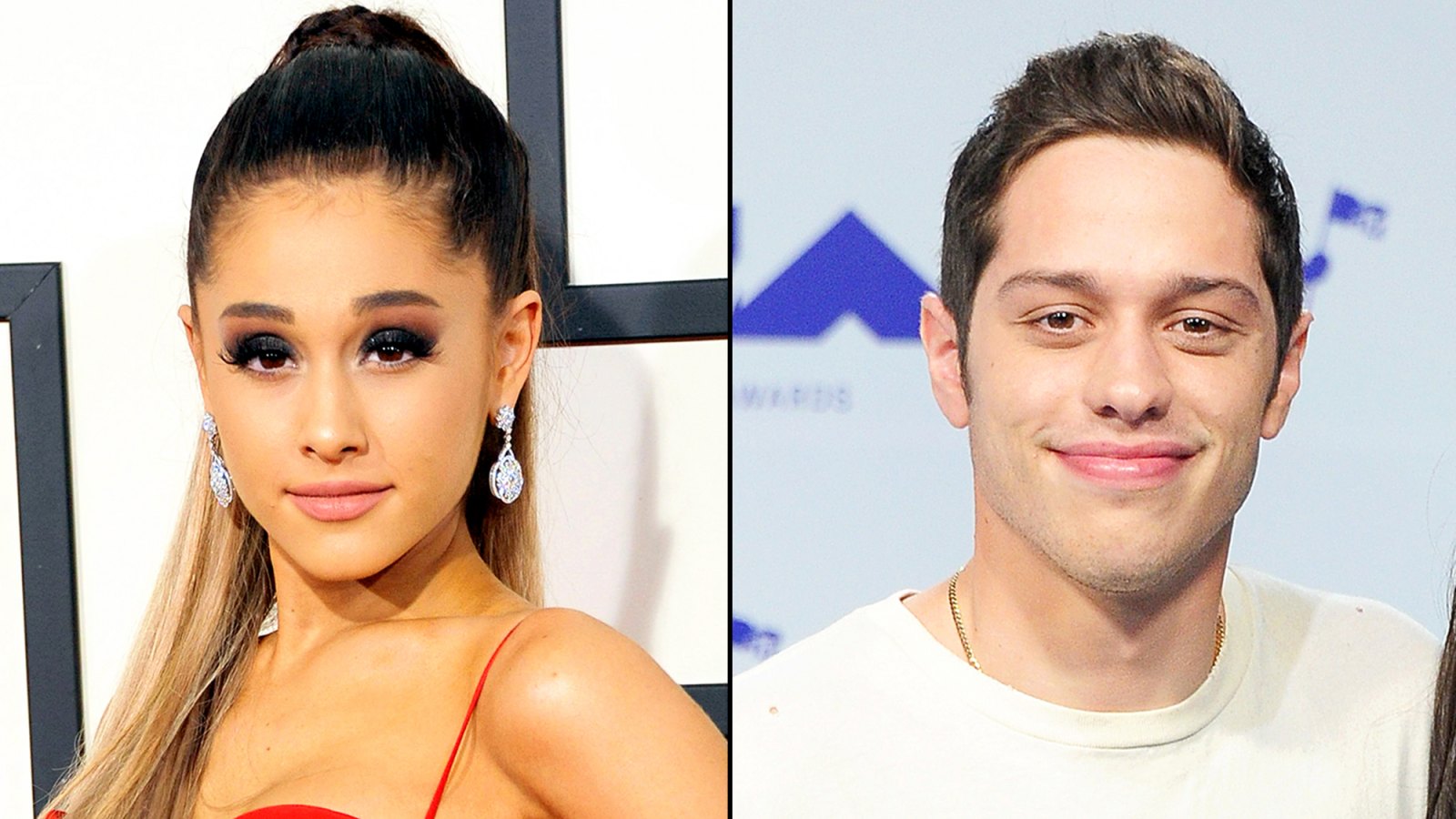 Ariana Grande and Pete Davidson