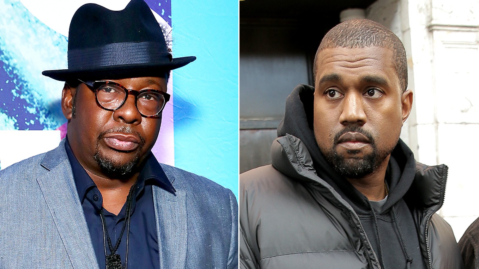 Bobby Brown and Kanye West