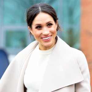 Meghan Markle departs from Catalyst Inc, Northern Irelands next generation science park on March 23, 2018 in Belfast, Nothern Ireland.