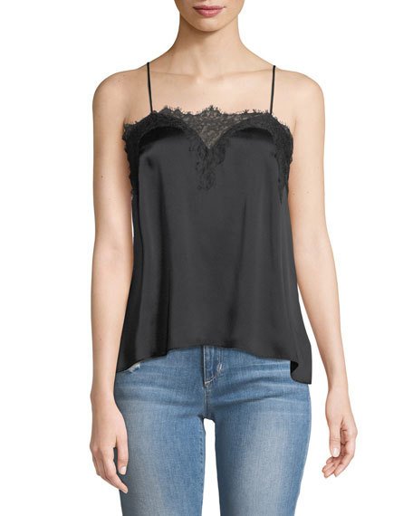 Silk Camisoles a la Kendall Jenner’s Lacy Lingerie-Inspired Look