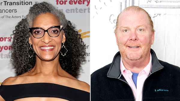 Carla Hall and Mario Batali