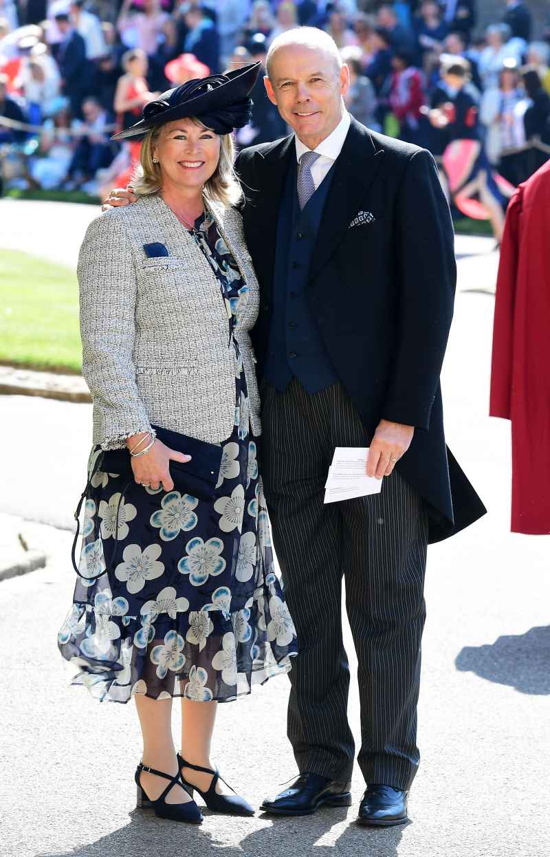 Clive Woodward and Jayne Williams RW