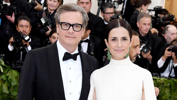 Colin Firth Livia Giuggioli Met Gala 2018