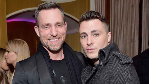 Jeff Leatham and Colton Haynes
