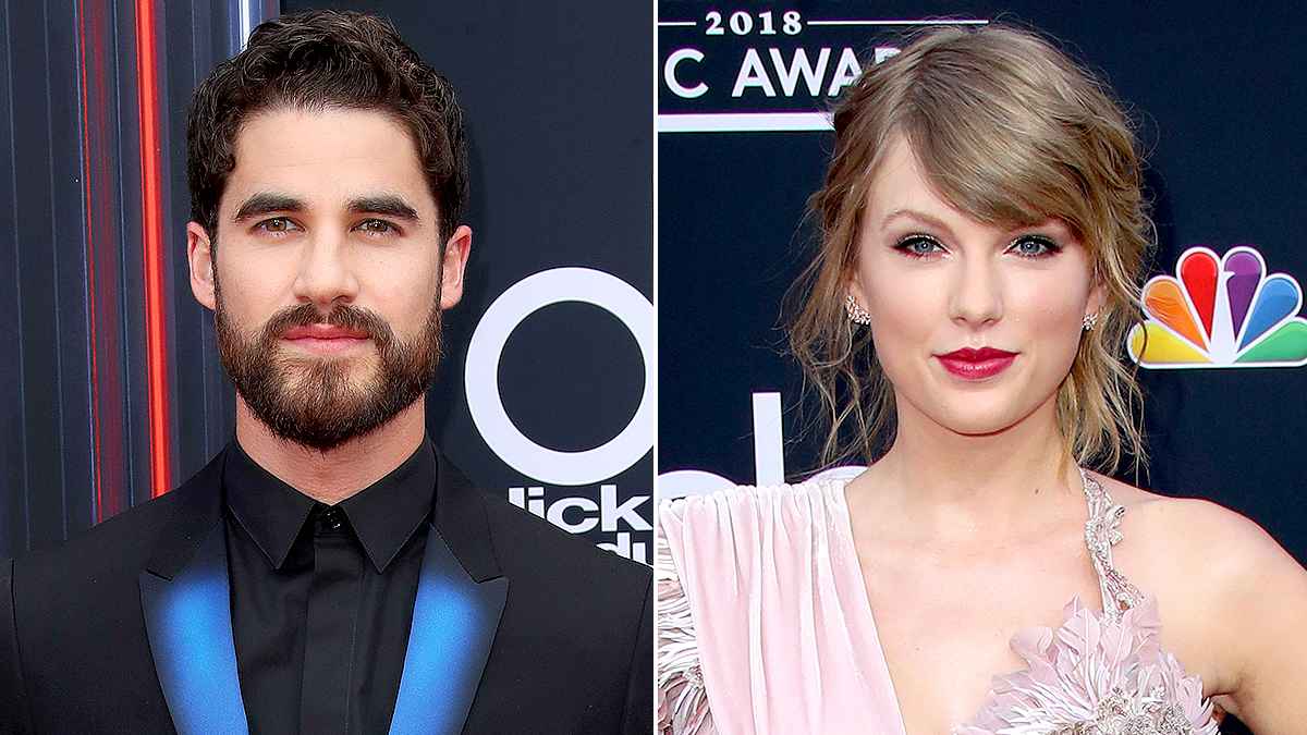 Darren Criss and Taylor Swift