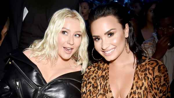 Christina Aguilera Demi Lovato Billboard Music Awards 2018