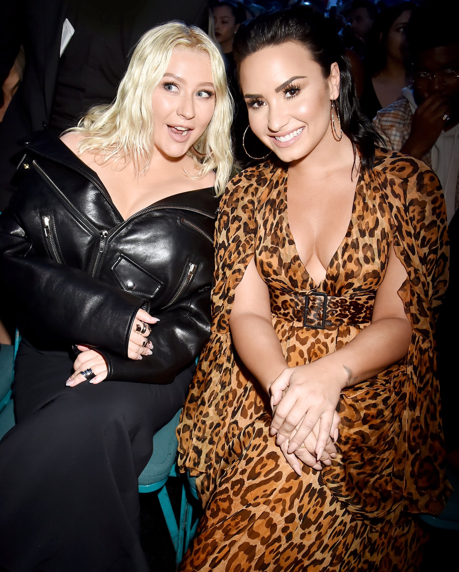 Christina Aguilera Demi Lovato Billboard Music Awards 2018