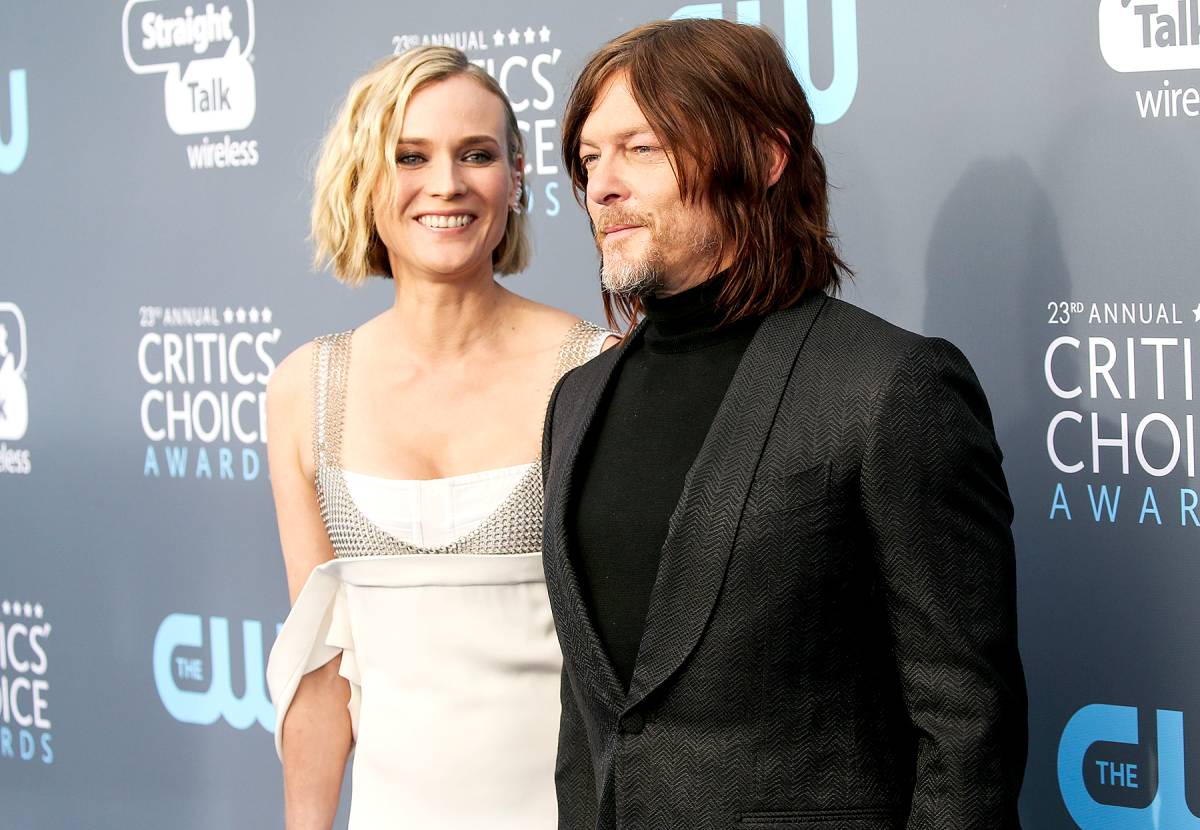 Norman Reedus And Diane Kruger Interviewed Each Other And Shit Got