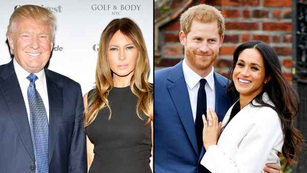 Donald Trump Melania Trump Royal Wedding Gift Prince Harry Meghan Markle