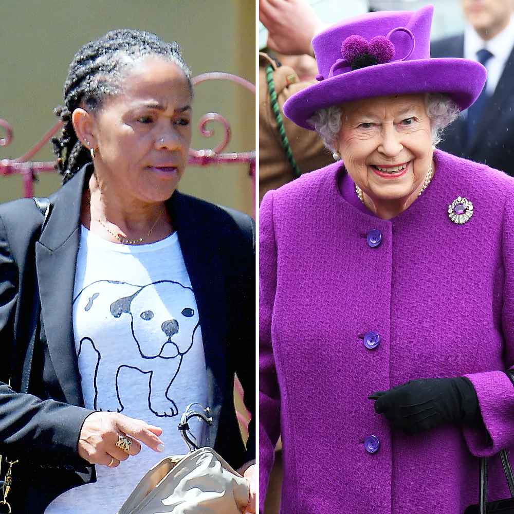 Doria Ragland Meets Queen Elizabeth II