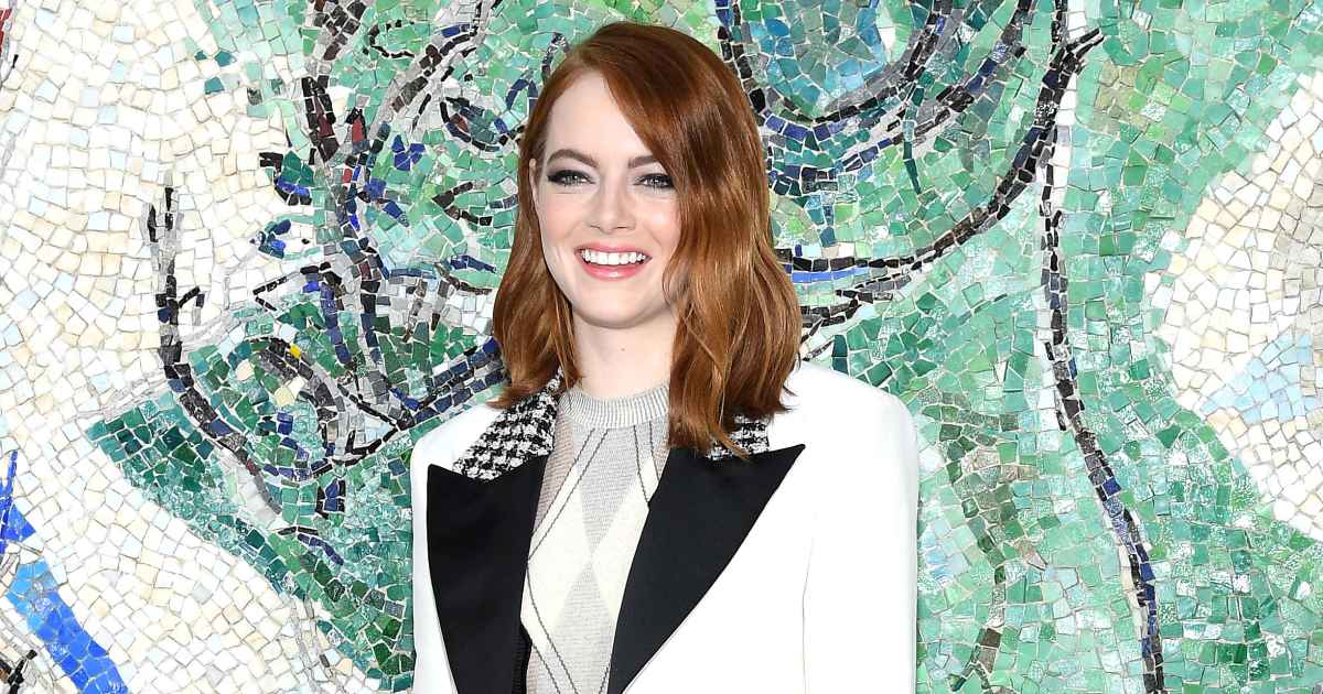Jennifer Connelly and Emma Stone at Louis Vuitton