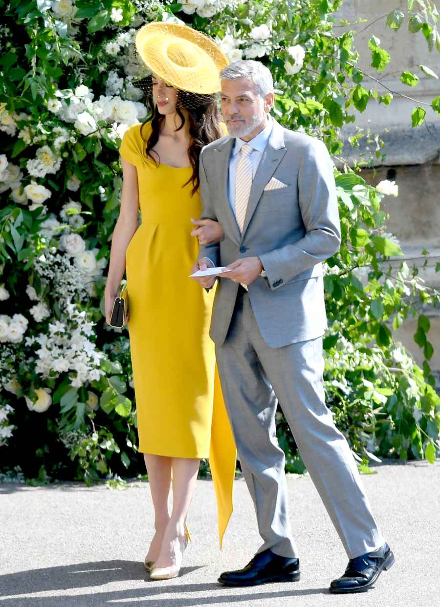 Amal and George Clooney Arrive at the Royal Wedding: Pic | Us Weekly