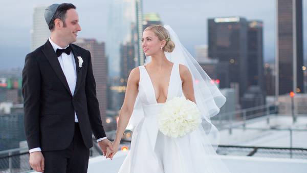 Iliza Shlesinger, Noah Galuten, Married, Wedding, Sarah Natasha Photography