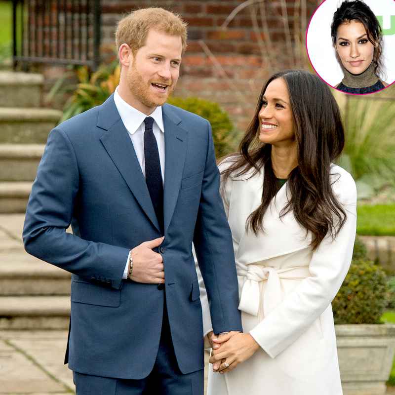 Prince Harry, Meghan Markle, and Janina Gavankar