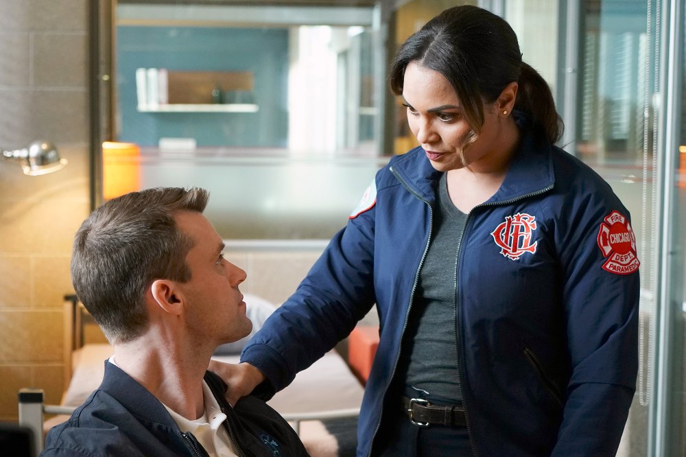 Jesse Spencer Monica Raymund Chicago Fire