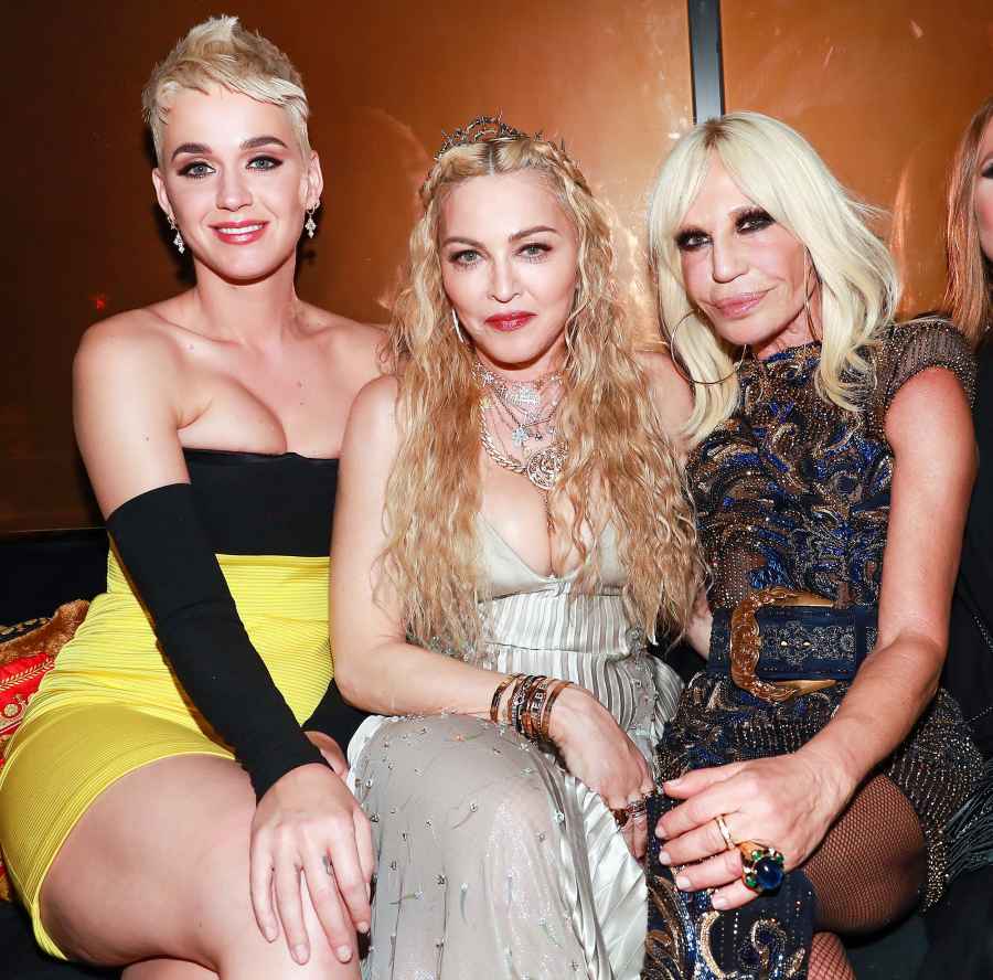 Katy Perry Madonna Donatella Versace Met Gala 2018 Afterparty