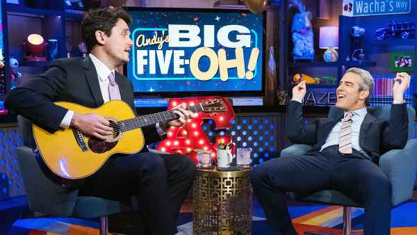 John Mayer Andy Cohen Surprise