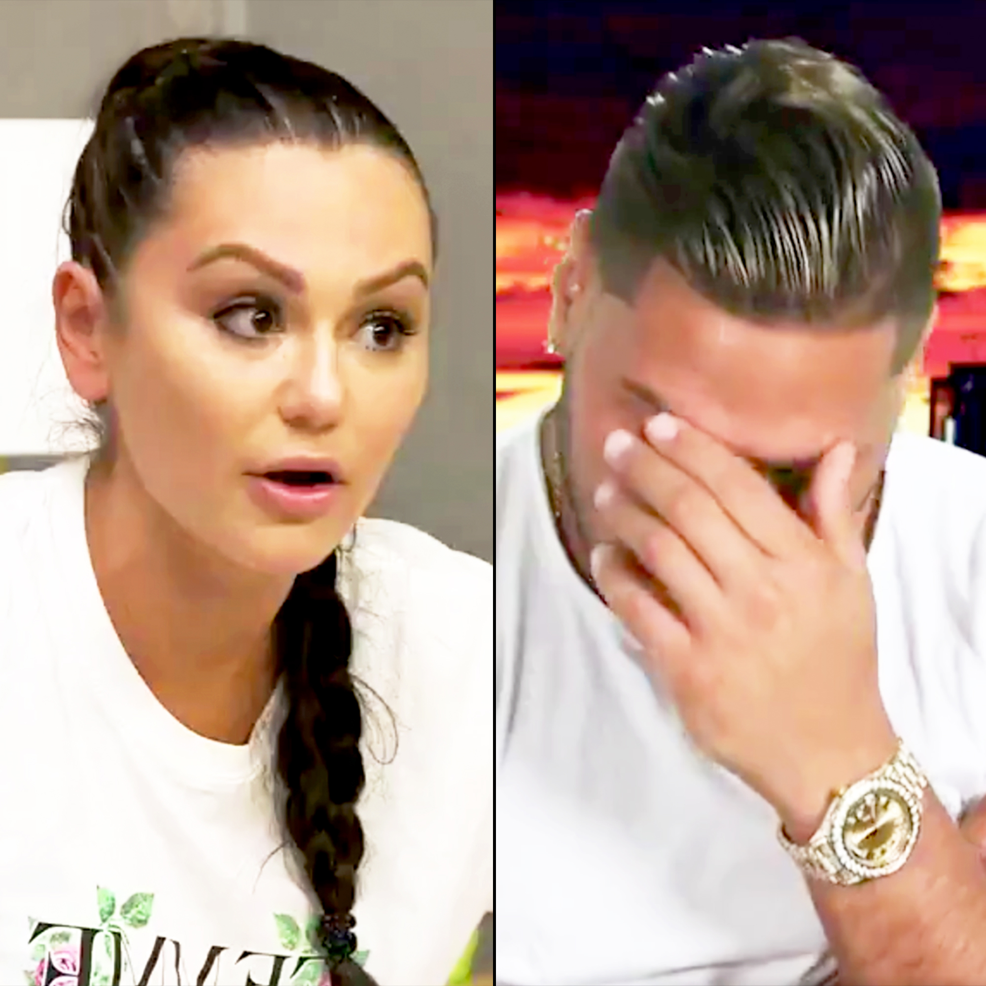 JWoww and Ronnie Ortiz-Magro