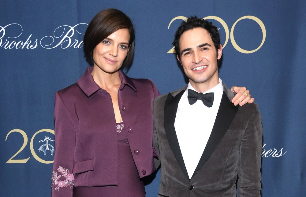 Katie Holmes and Zac Posen