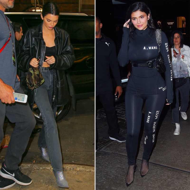 Kendall and Kylie Jenner NYC Met