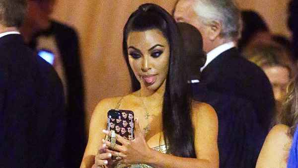 kim kardashian met gala 2018 FaceTime kids