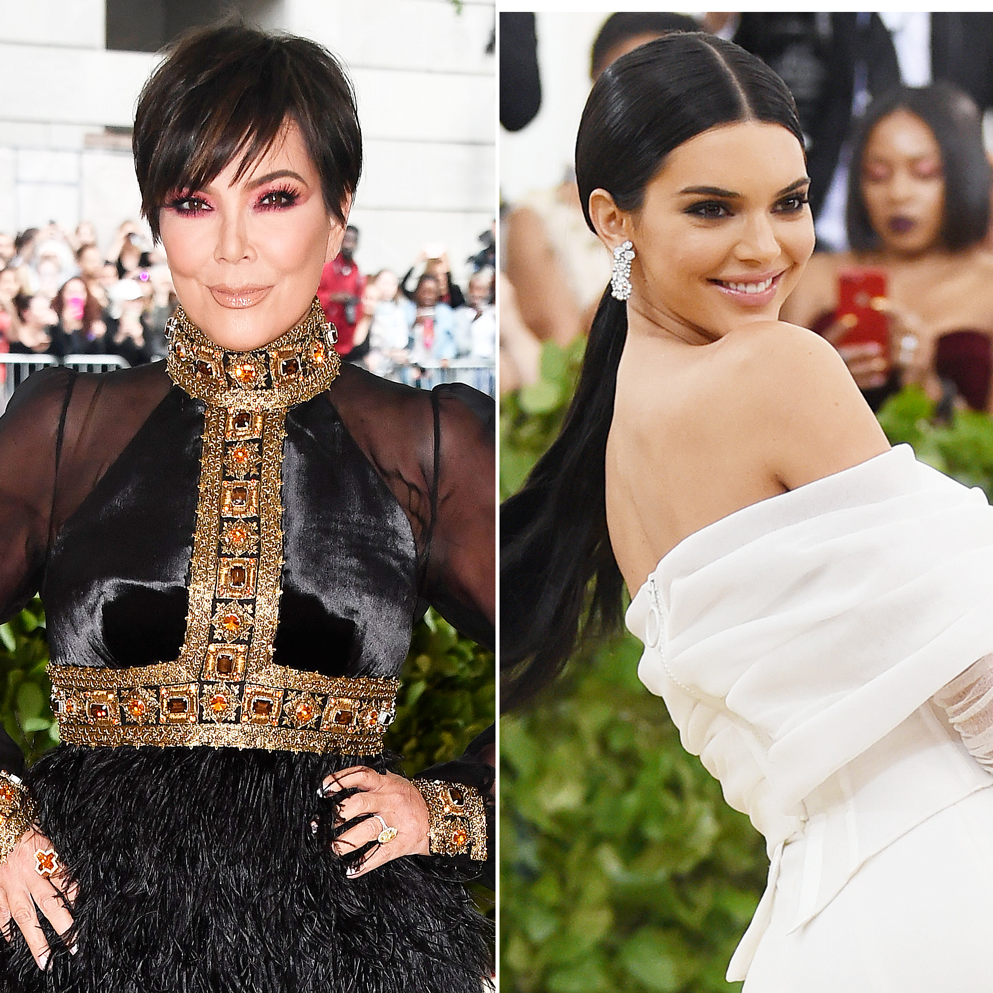 Kris Jenner Kendall Jenner Met Gala 2018