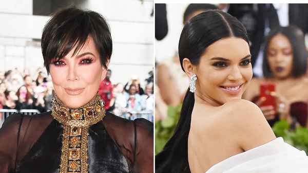 Kris Jenner Kendall Jenner Met Gala 2018