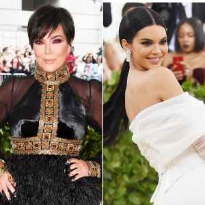 Kris Jenner Kendall Jenner Met Gala 2018
